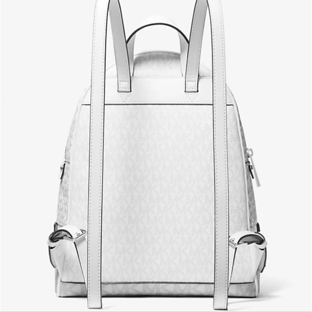 Michael Kors Rhea Medium Color-Block Backpack - Picture 2 of 5